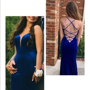 Royal Blue Prom Dress